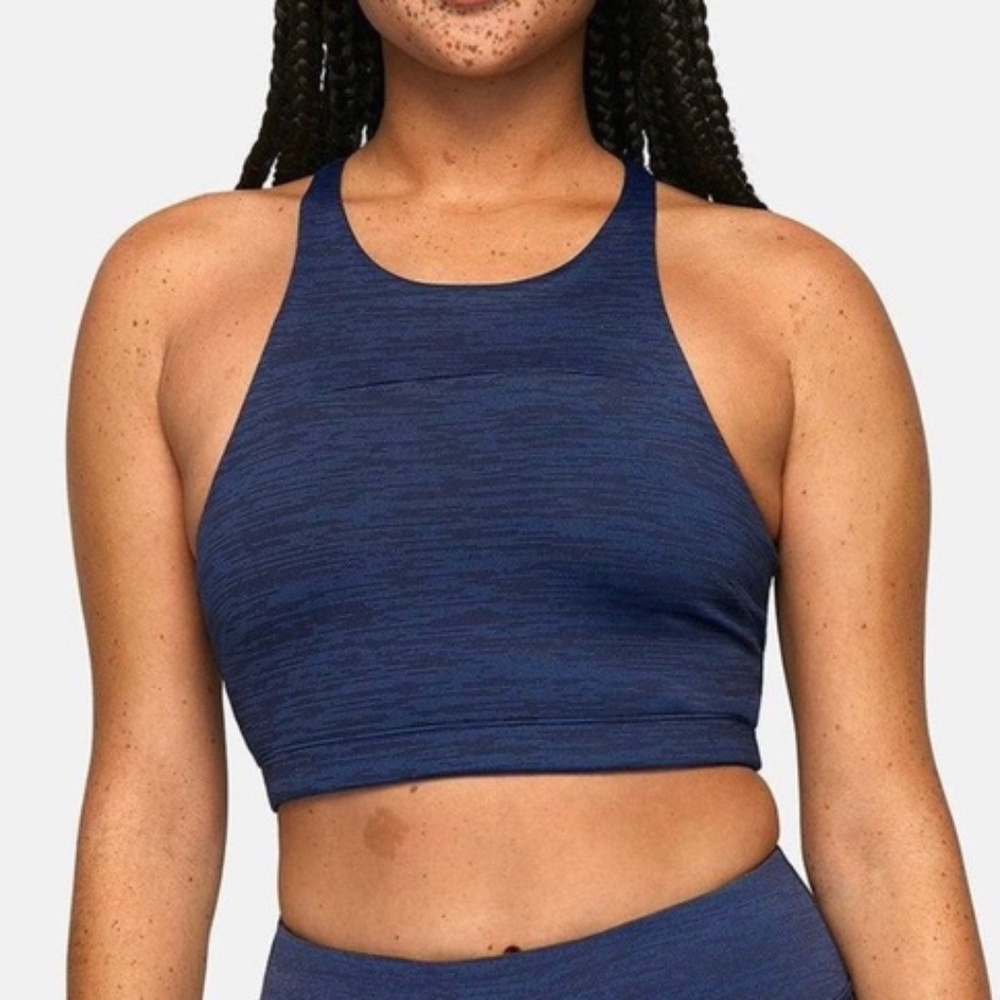 Outdoor Voices Move Free Crop Top Bra Baltic S NWT